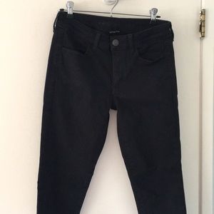 American eagle black jeggings size 8